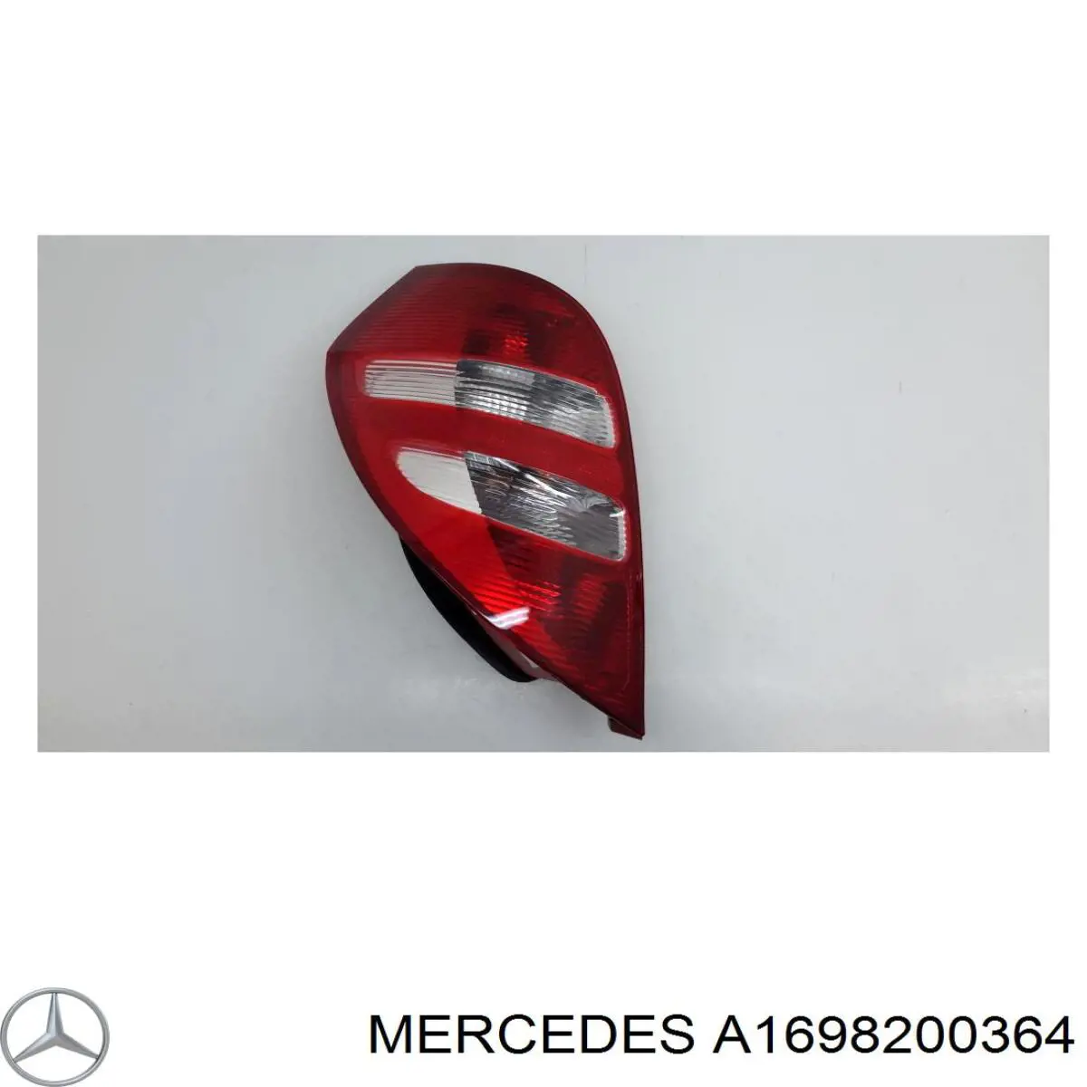 Lampa zespolona tylna lewa Mercedes A1698200364 cena, od 71,51 USD