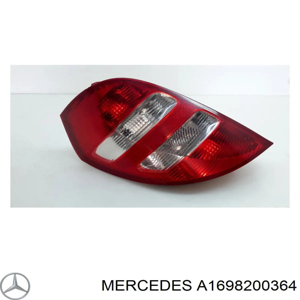 A1698200364 Mercedes Lampa zespolona tylna lewa
