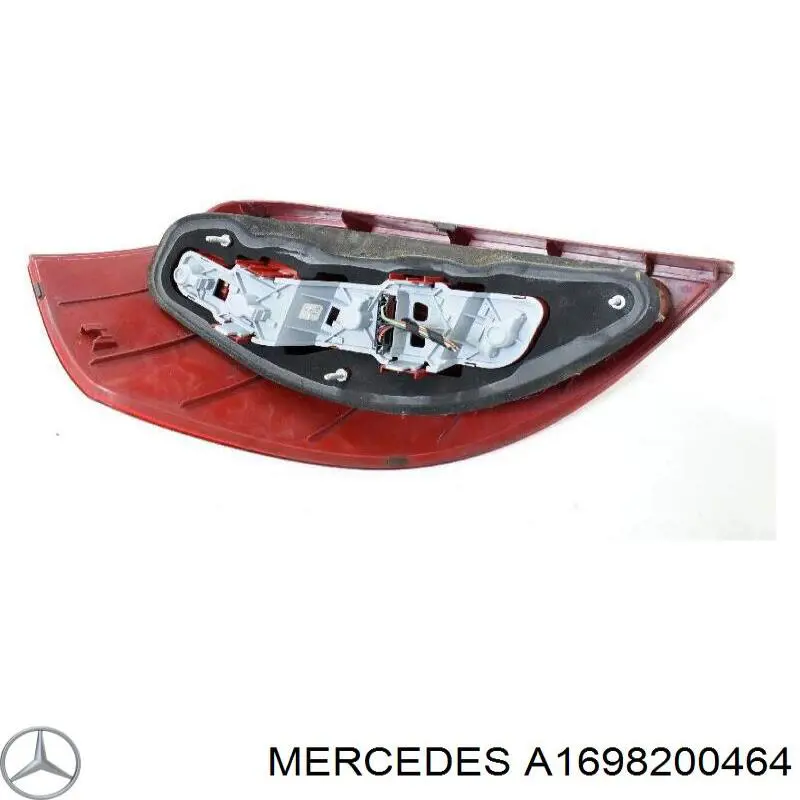 Do koszyka A1698200464 Mercedes Lampa zespolona tylna prawa