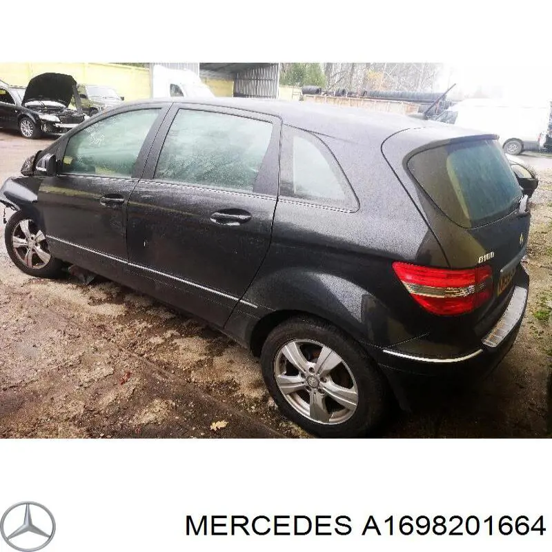 Do koszyka A1698201664 Mercedes Lampa zespolona tylna prawa wewnętrzna