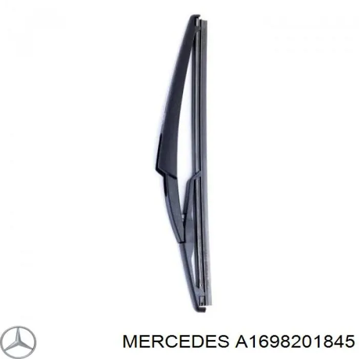 Do koszyka A1698201845 Mercedes Pióro wycieraczki szyby tylnej