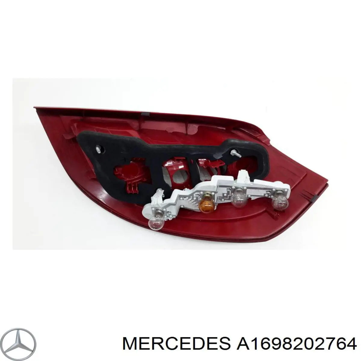 Do koszyka A1698202764 Mercedes Lampa zespolona tylna lewa