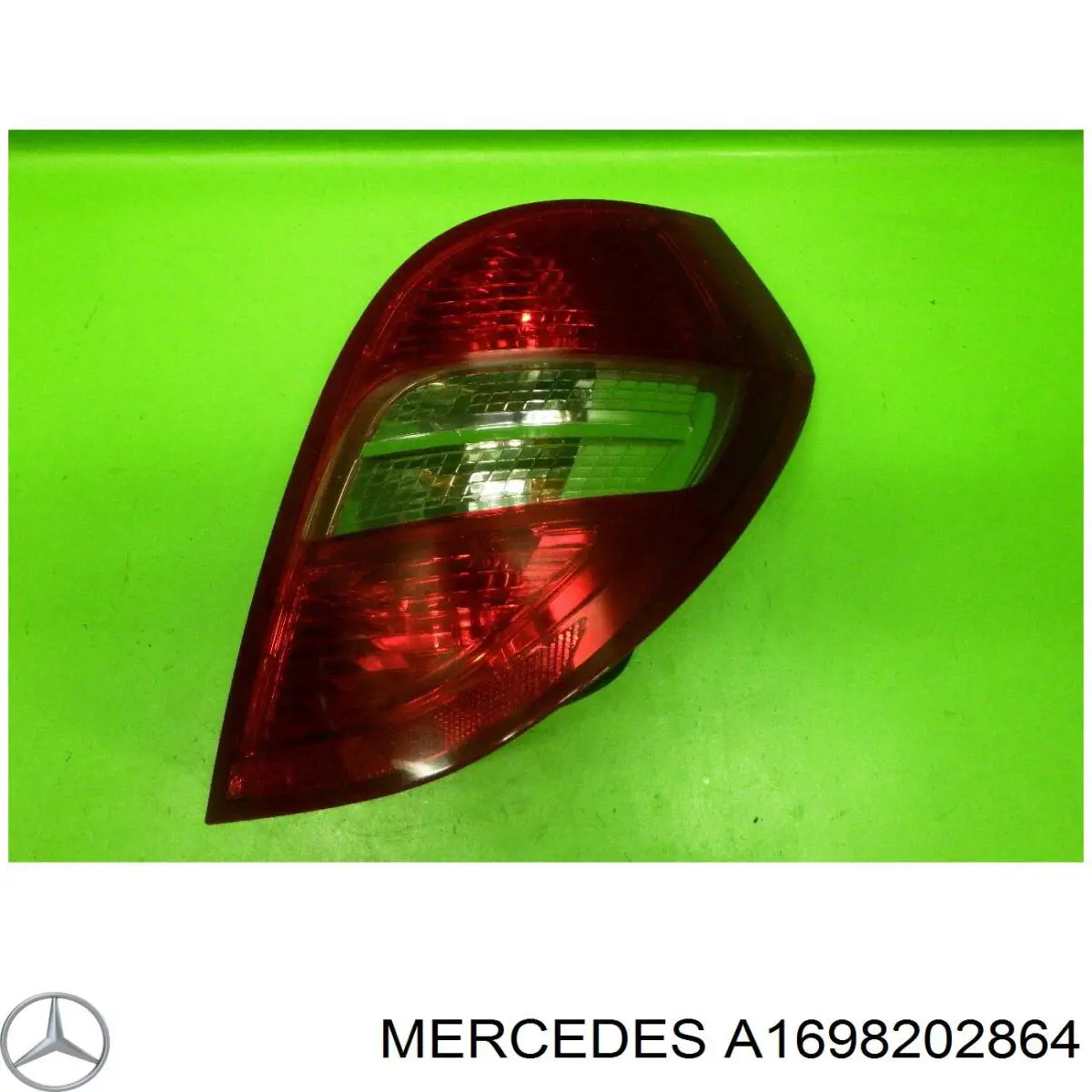 A1698202864 Mercedes Lampa zespolona tylna prawa