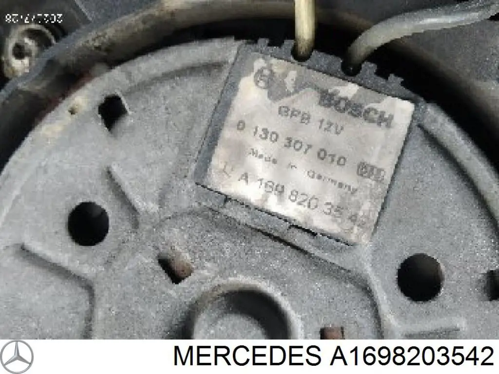 Wentylator elektryczny układu chłodzenia kompletny (silnik+wirnik) Mercedes A1698203542 cena, od 127,69 USD