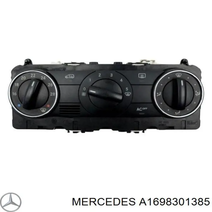 A1698301385 Mercedes Sterownik trybów ogrzewania/klimatyzacji