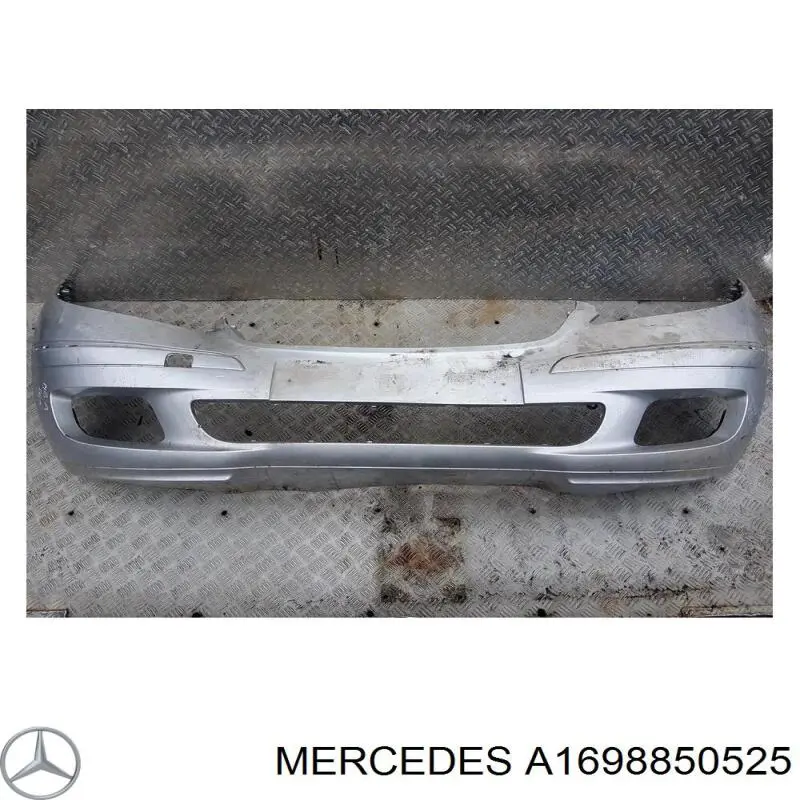 A1698850525 Mercedes Zderzak przedni