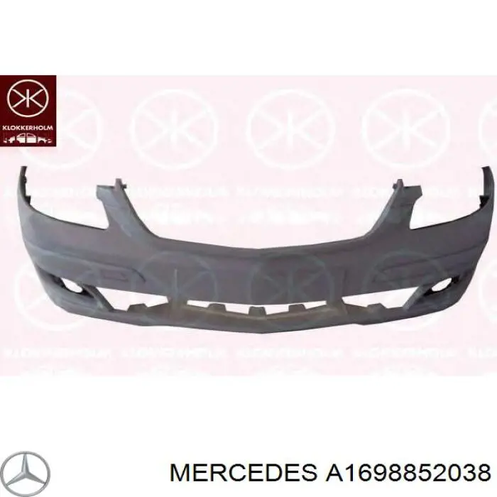 Zderzak tylny Mercedes 1698852038 cena, od 569,87 USD