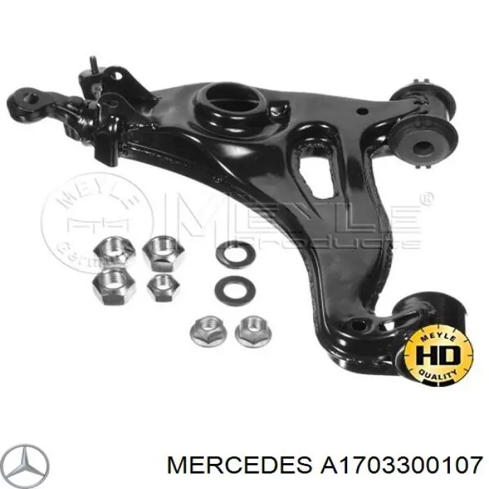 A1703300107 Mercedes Wahacz zawieszenia przedniego dolny lewy