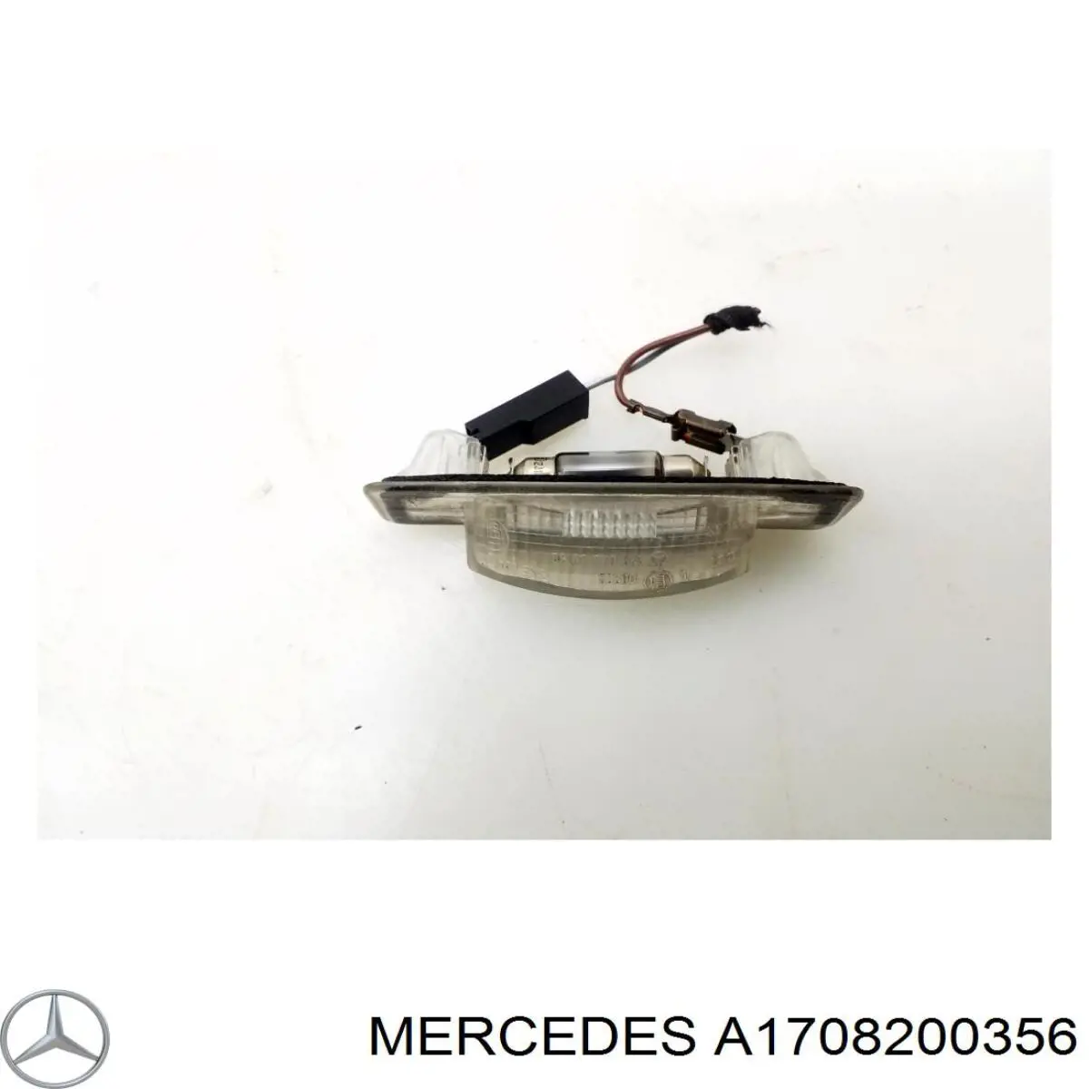 Lampa oświetlenia tylnej tablicy rejestracyjnej Mercedes CLK coupe (C208) (1997 - 2002) cena, od 41,17 USD
