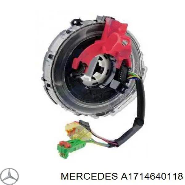 Pierścień kontaktowy AIRBAG, taśma kierownicy Mercedes A1714640118 cena, od 57,62 USD