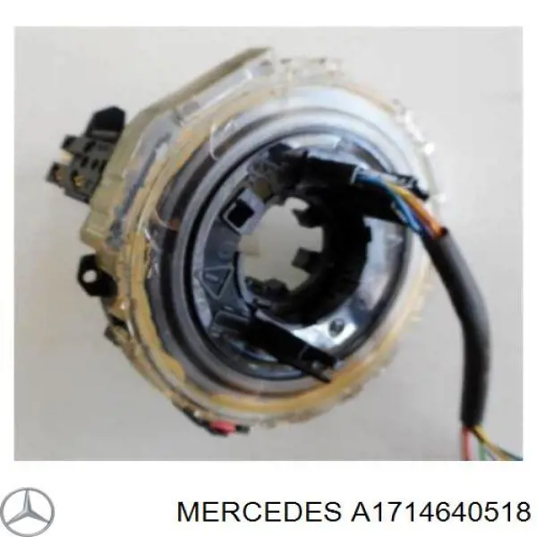 A1714640518 Mercedes Pierścień kontaktowy AIRBAG, taśma kierownicy