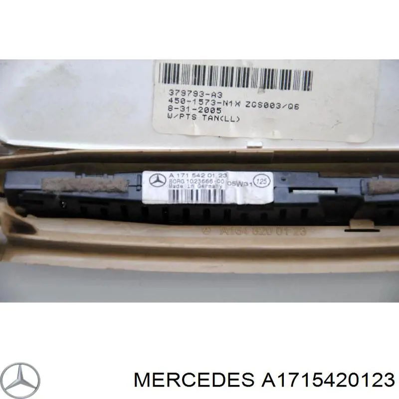 Wyświetlacz parktronicu Mercedes A1715420123 cena, od 42,62 USD