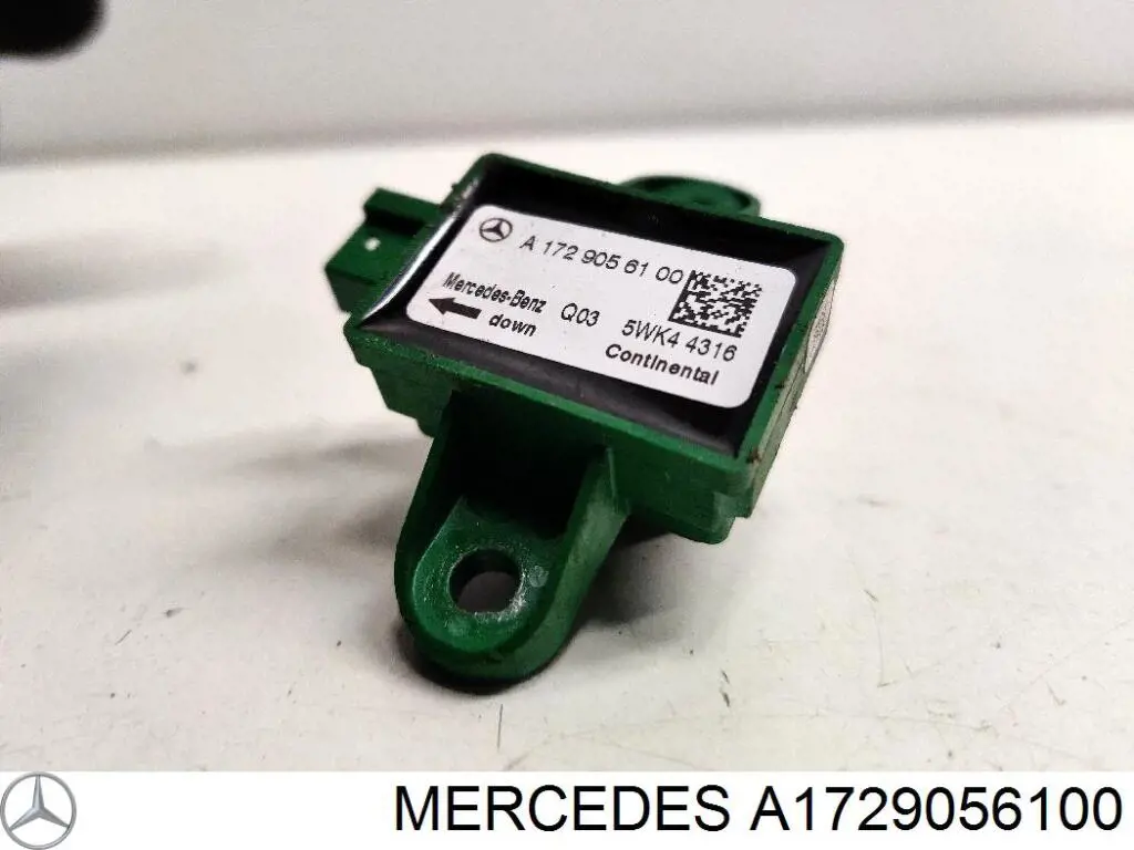 A1729056100 Mercedes Czujnik AIRBAG przedni