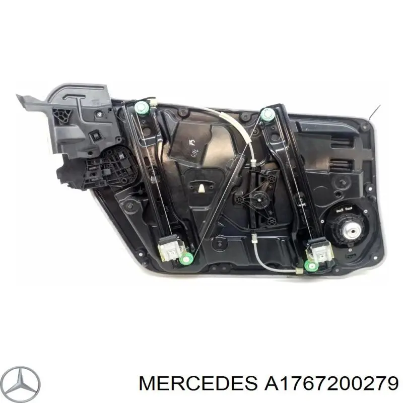 Mechanizm podnoszenia szyby drzwi przednich prawych do Mercedes A (W176)