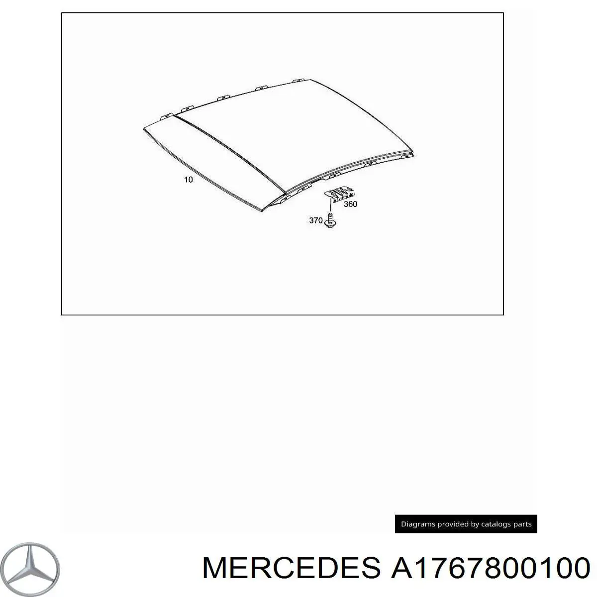 A1767800100 Mercedes 