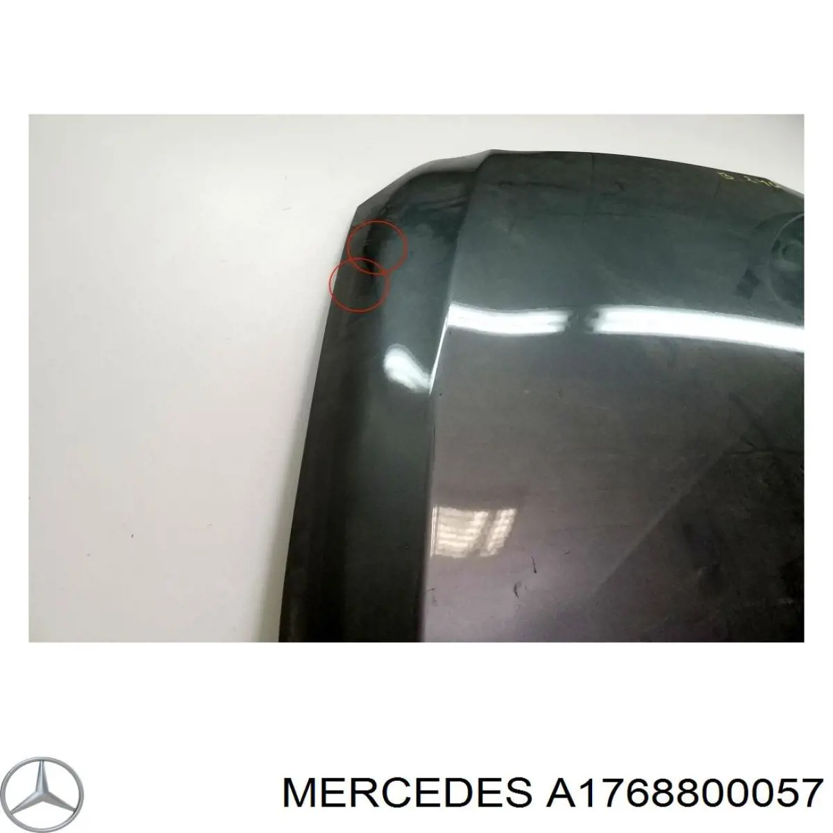 Maska silnika Mercedes A1768800057 cena, od 545,63 USD