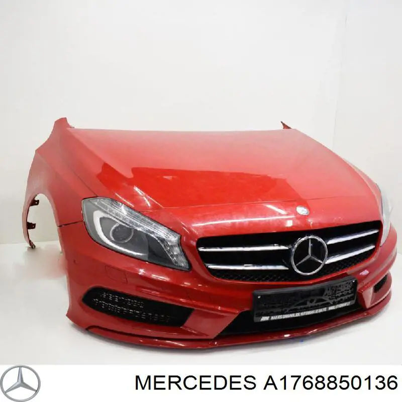 A1768850136 Mercedes Osłona zderzaka przedniego