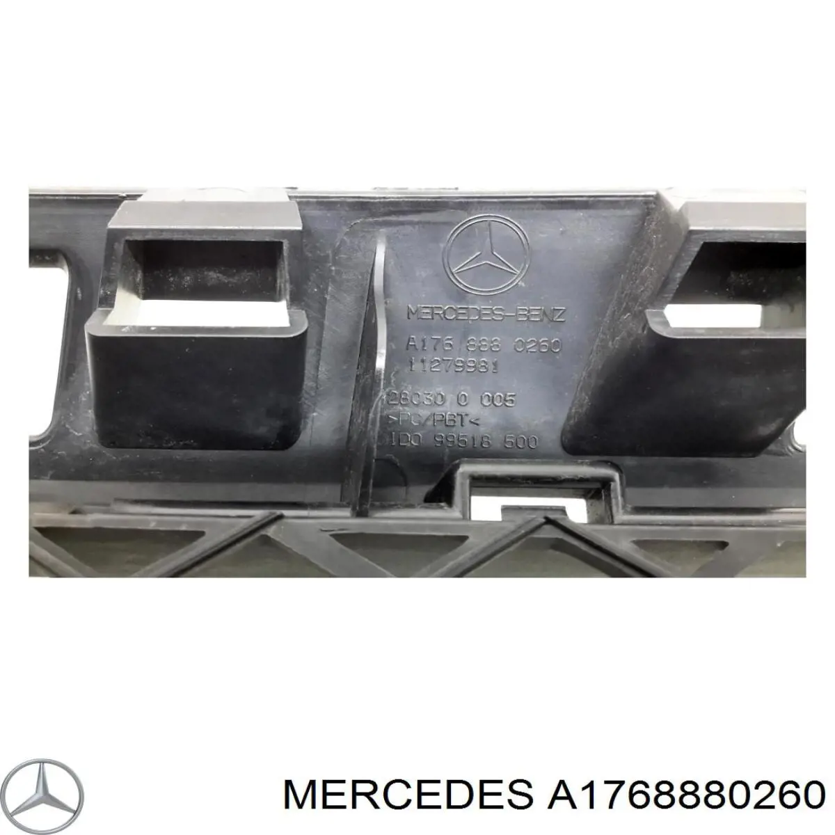 Atrapa chłodnicy A1768880260 Mercedes