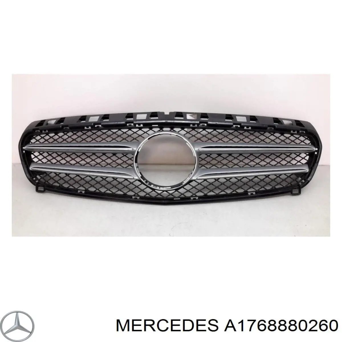 Atrapa chłodnicy Mercedes A1768880260 cena, od 120,88 USD