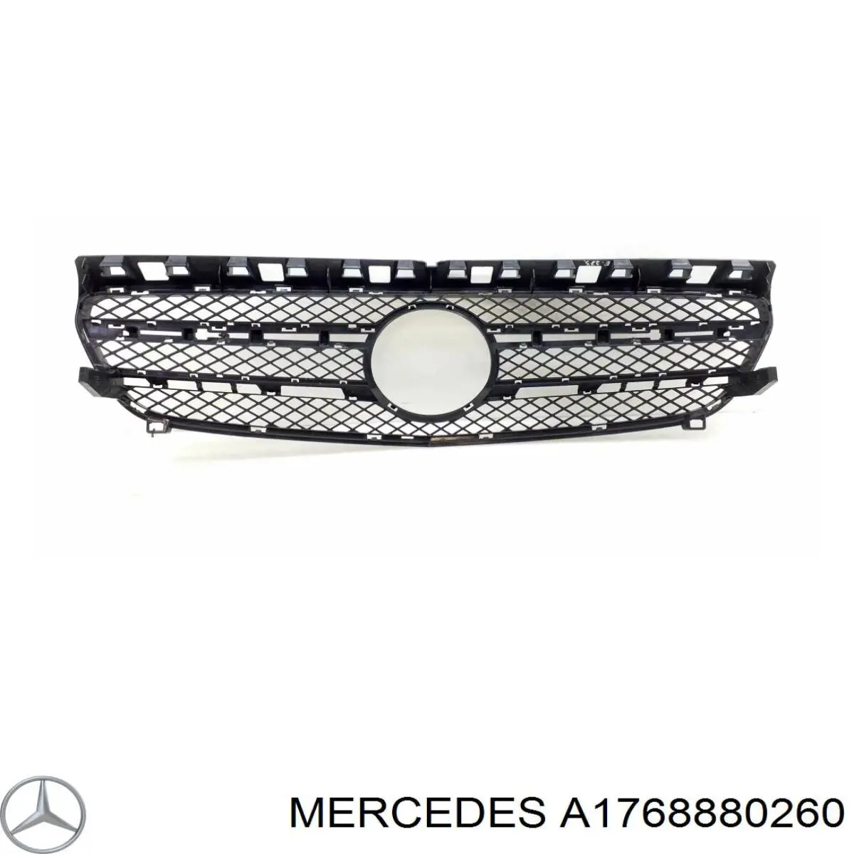 Do koszyka A1768880260 Mercedes Atrapa chłodnicy