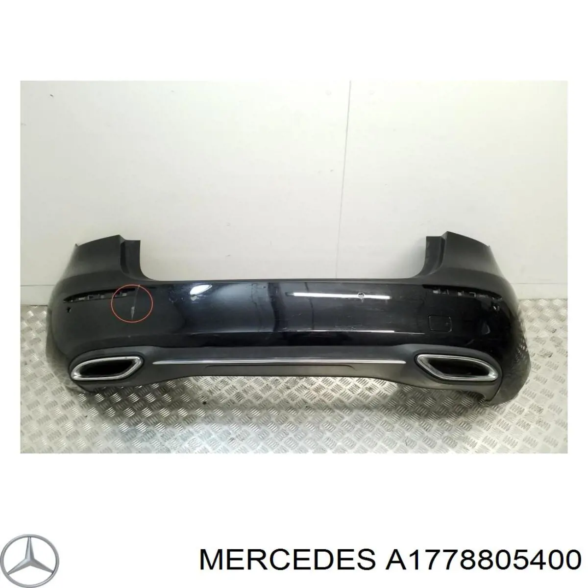 Zderzak tylny do Mercedes A  W177