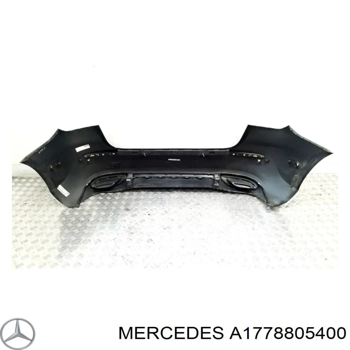 Zderzak tylny A1778805400 Mercedes