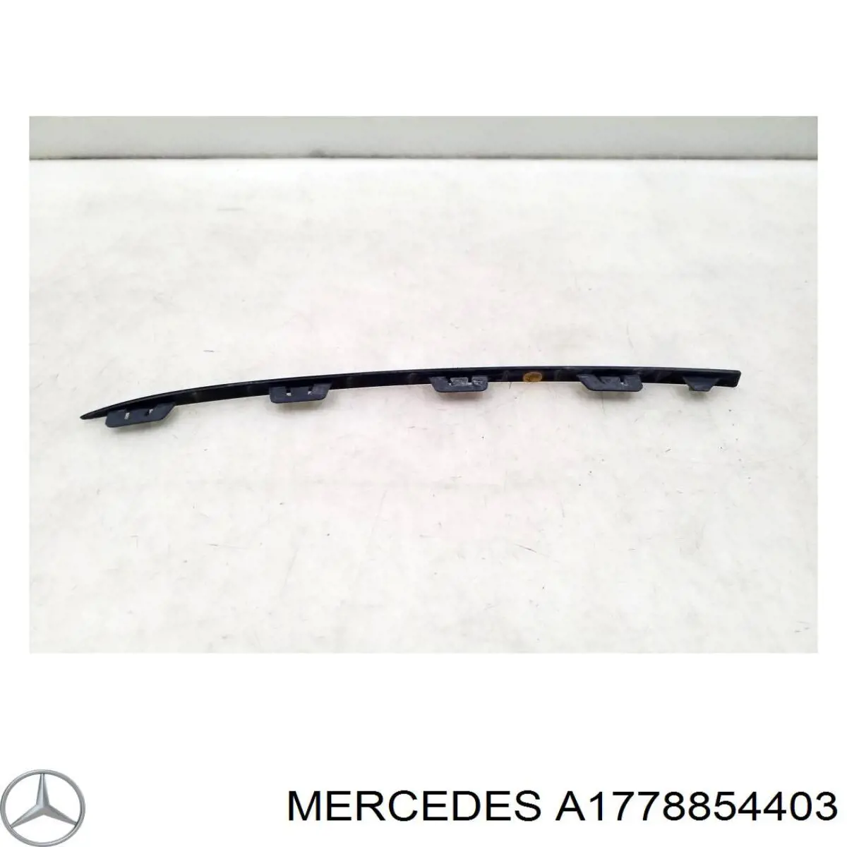 Do koszyka A1778854403 Mercedes Nakładka zderzaka tylnego