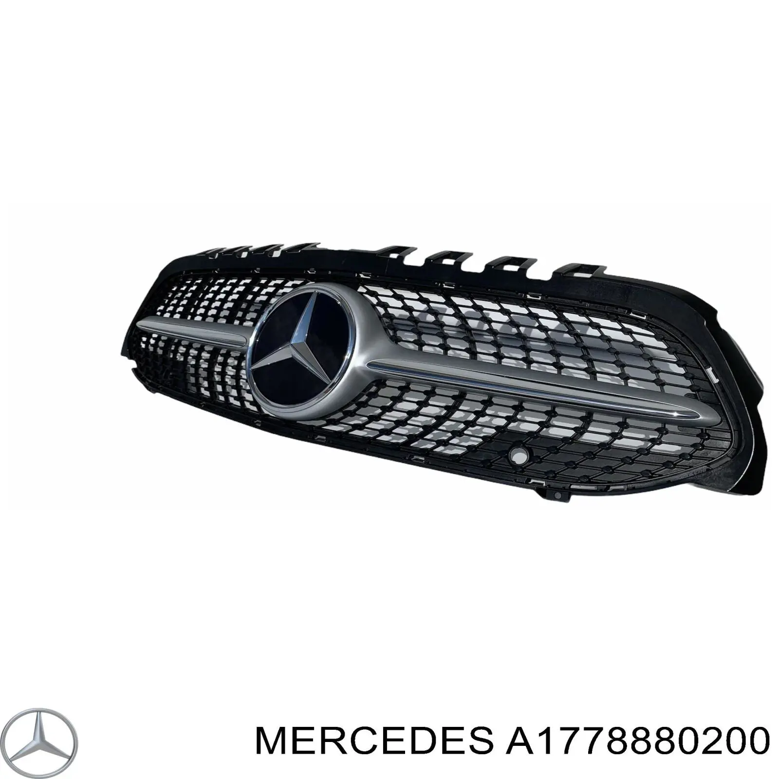 Atrapa chłodnicy Mercedes A1778880200 cena, od 188,22 USD