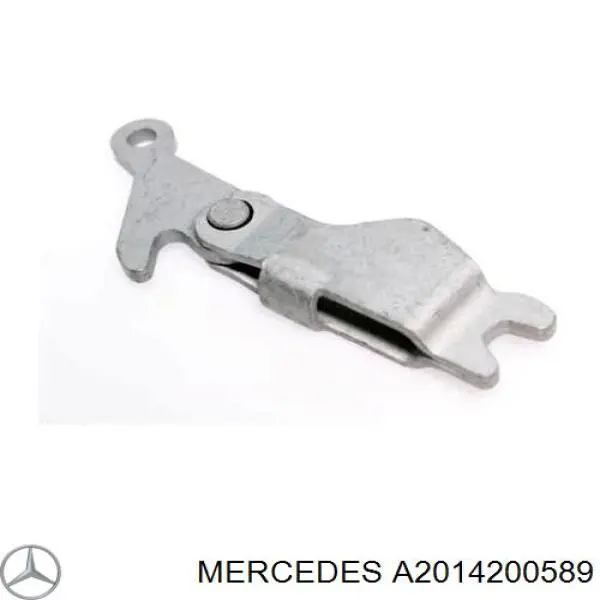 Do koszyka A2014200589 Mercedes Mechanizm rozpierający szczęki hamulca ręcznego (postojowego)