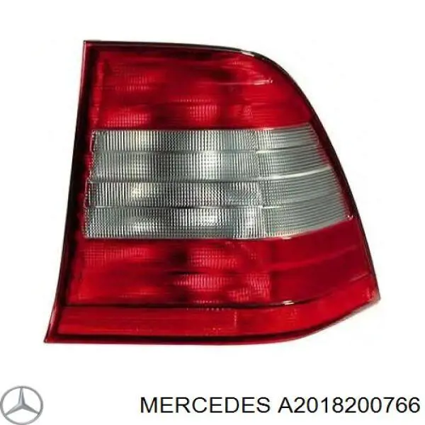 Do koszyka Lampa zespolona tylna lewa Mercedes C 190 W201