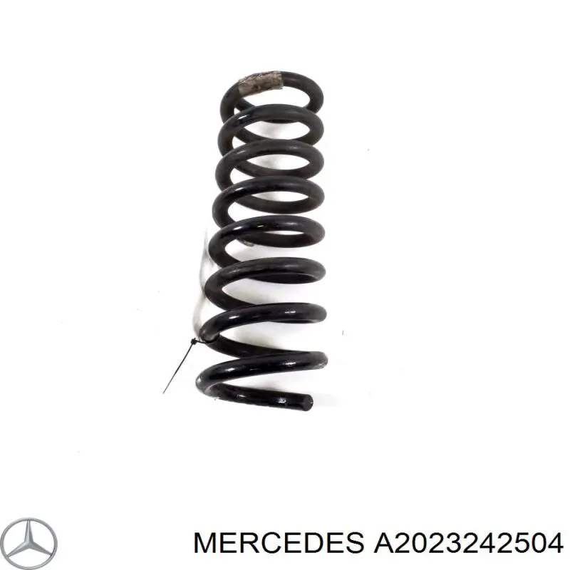 Do koszyka A2023242504 Mercedes Sprężyna tylna