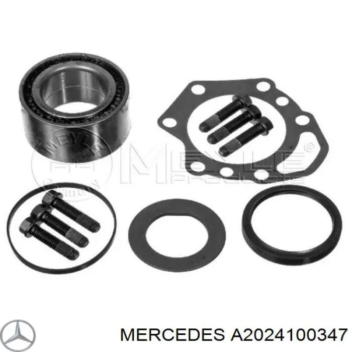 Przegub elastyczny (wg kodów 124 411 00 15, 03918) Mercedes A2024100347 cena, od 167,58 USD