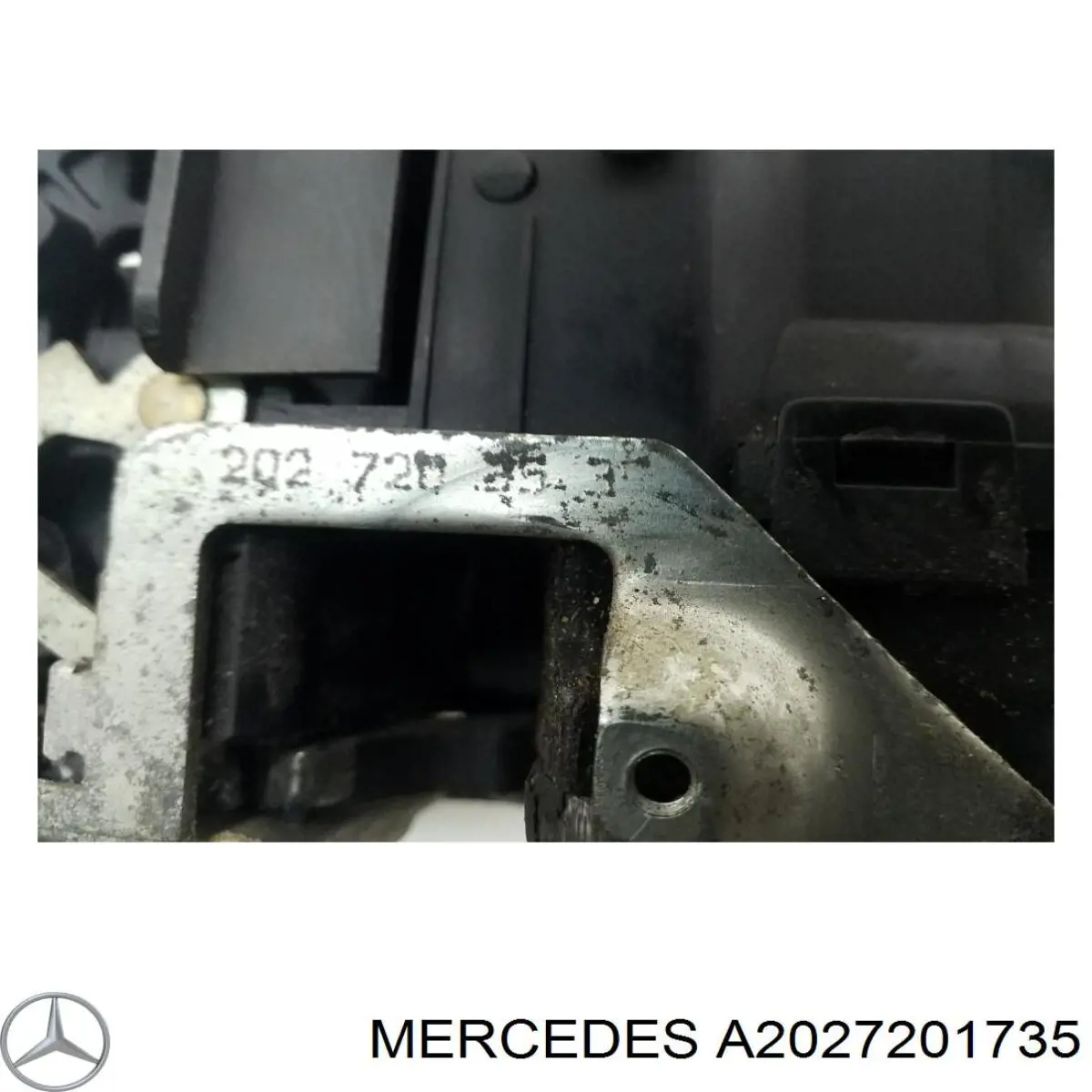 Do koszyka 2027201735 Mercedes Zamek drzwi przednich lewych