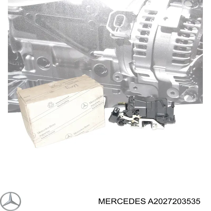 A2027203535 Mercedes Zamek drzwi przednich lewych