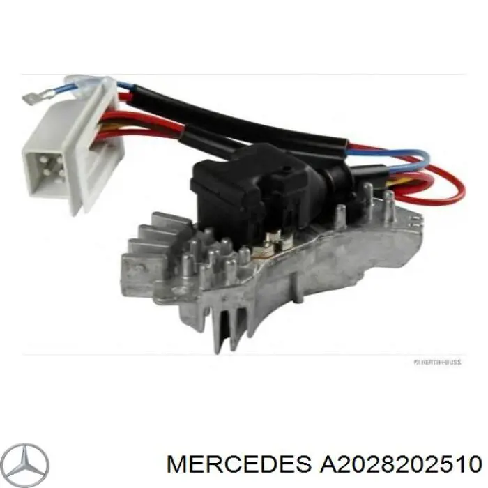 Rezystor wentylatora nagrzewnicy (ogrzewacza kabiny) Mercedes A2028202510 cena, od 47,08 USD
