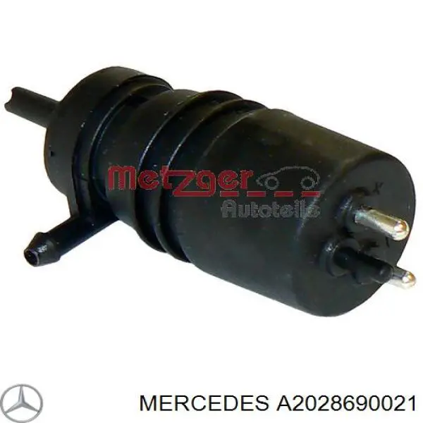 Pompka spryskiwacza szyby przedniej Mercedes A2028690021 cena, od 15,58 USD