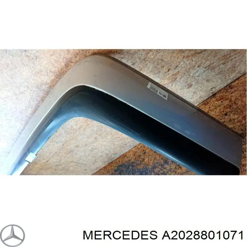 Zderzak tylny Mercedes A2028801071 cena, od 195,68 USD