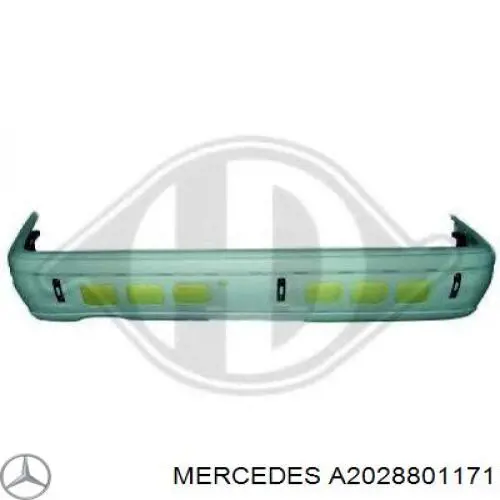 Zderzak tylny do Mercedes C  W202