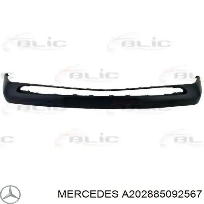 Zderzak przedni Mercedes A202885092567 cena, od 136,62 USD