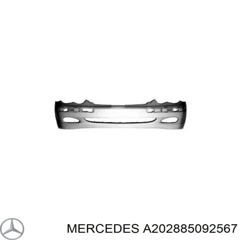 Zderzak przedni Mercedes A202885092567 cena, od 131,39 USD