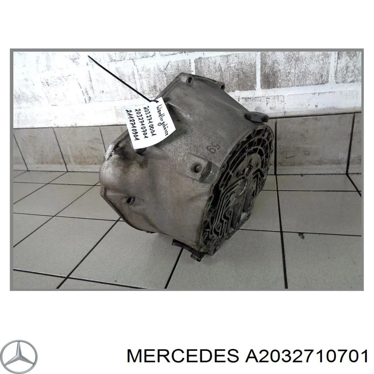 A2032710701 Mercedes Automatyczna skrzynia biegów, kompletna
