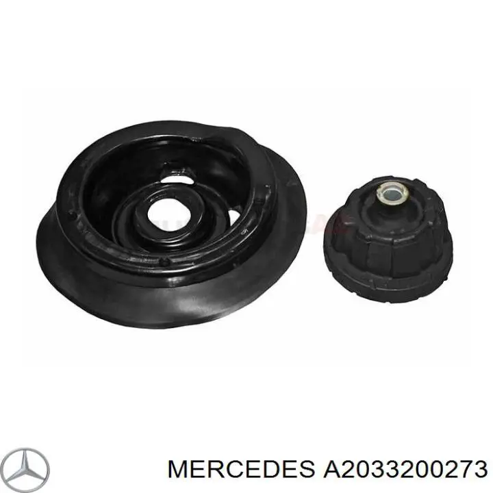 Poduszka amortyzatora przedniego Mercedes A2033200273 cena, od 48,09 USD