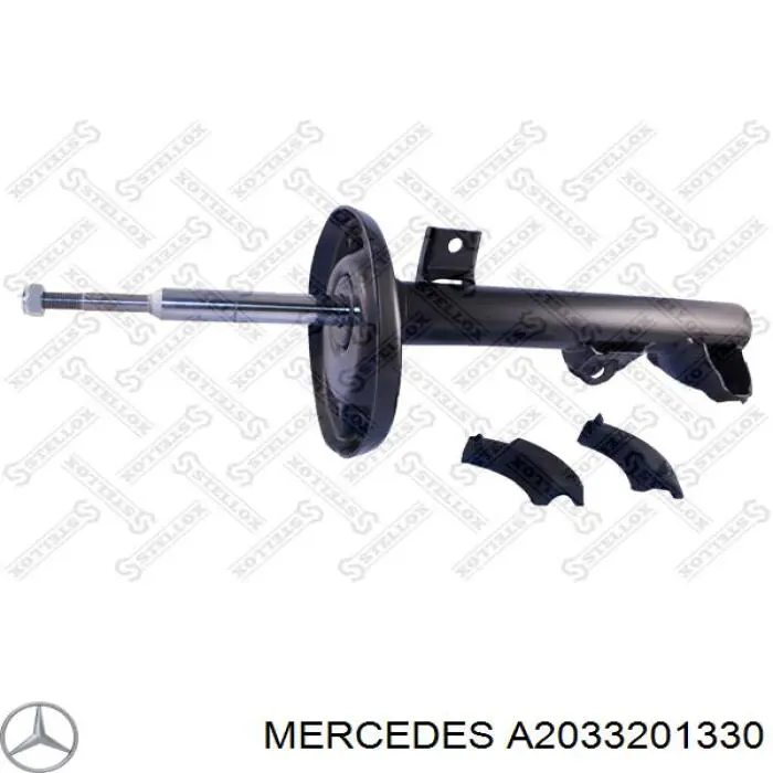 Amortyzator przedni Mercedes A2033201330 cena, od 73,51 USD