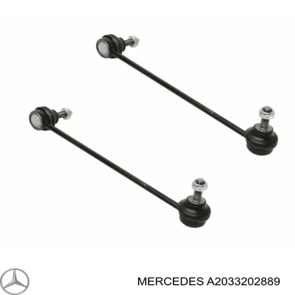 Do koszyka A2033202889 Mercedes Łącznik stabilizatora przedniego