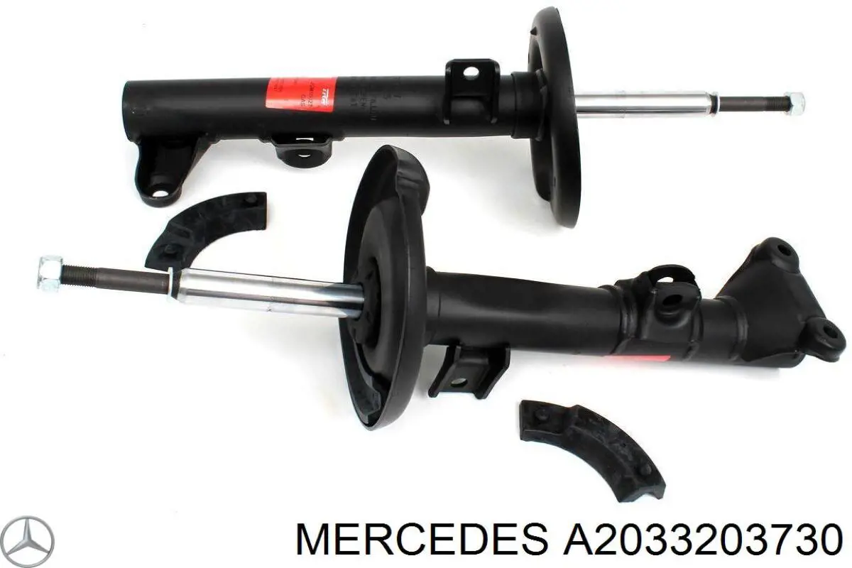 Amortyzator przedni Mercedes A2033203730 cena, od 96,01 USD