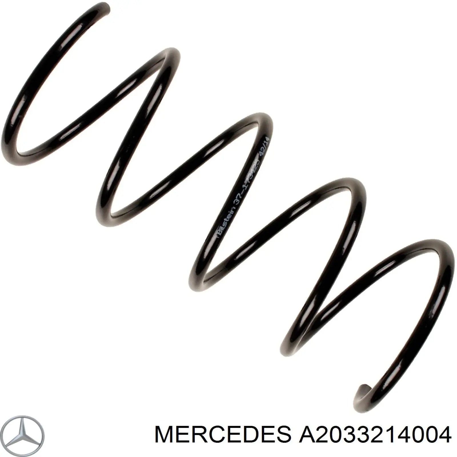 Sprężyna przednia Mercedes A2033214004 cena, od 27,15 USD