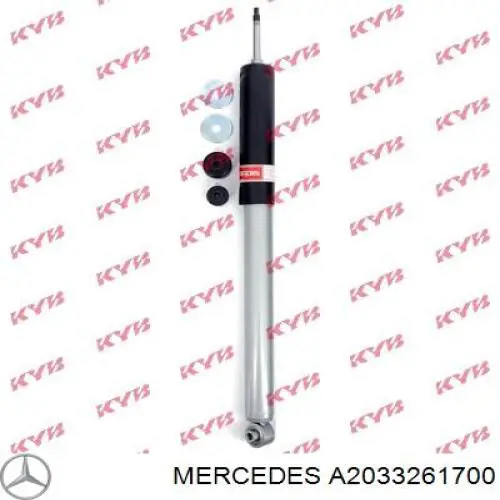 A2033261700 Mercedes Amortyzator tylny