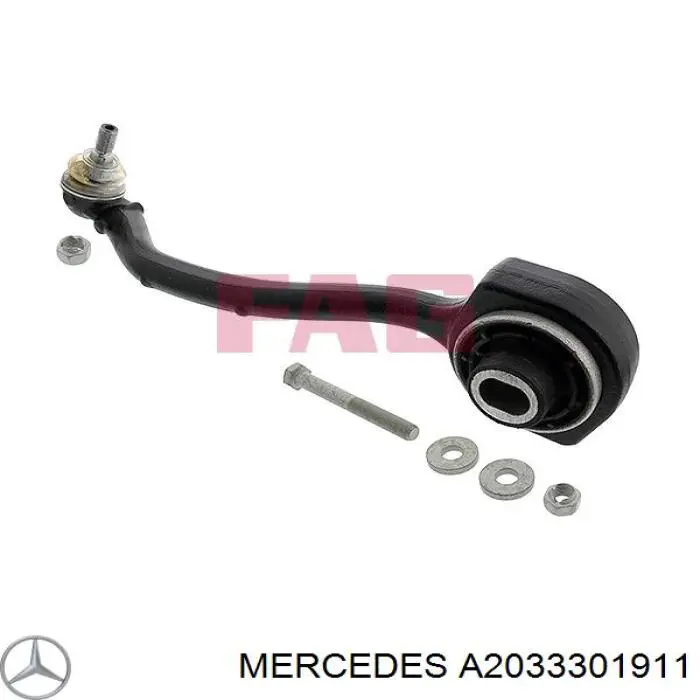 Wahacz zawieszenia przedniego dolny lewy Mercedes A2033301911 cena, od 47,59 USD