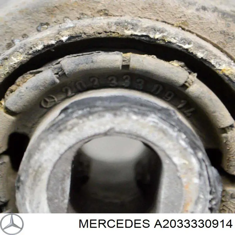 Do koszyka A2033330914 Mercedes Silentblock przedniego wahacza dolnego