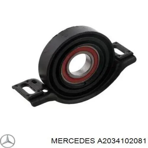 A2034102081 Mercedes Łożysko podwieszane wału Cardana